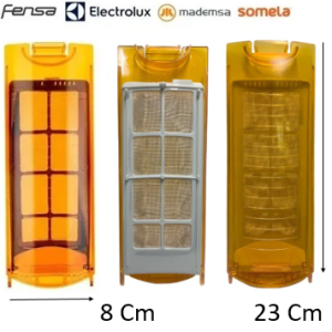 Filtro De Pelusa Para Lavadora (Fensa, Mademsa) Naranja, Azul, Celeste, Calipso